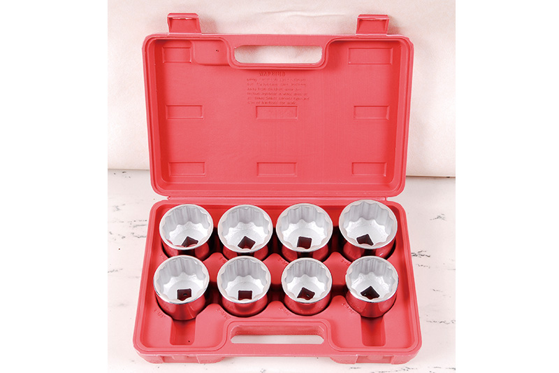3/4"DR:2-1/16-2-1/2X9件英制套筒扳手